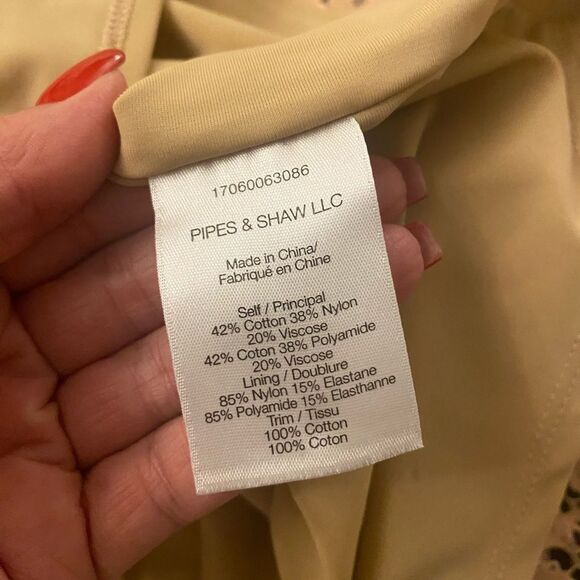 Veronica Beard Aura lace asymmetrical mini skirt, size 4 - Picture 14 of 14